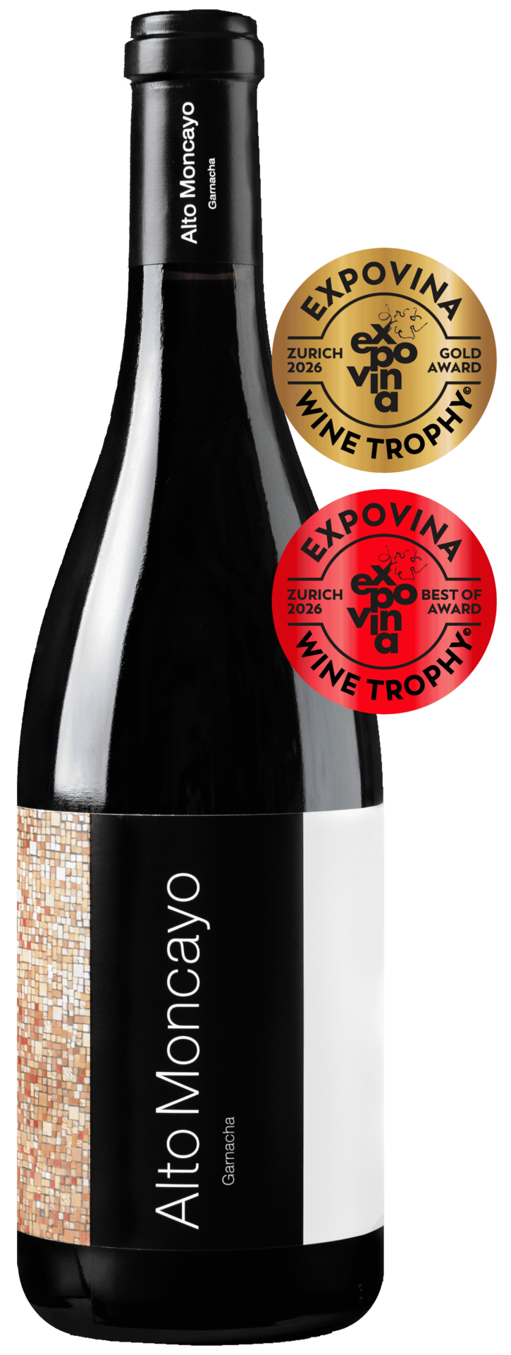 Bodegas Alto Moncayo Campo de Borja D.O. Alto Moncayo 2023 Rotwein Kiste 6 x 75 cl / 16 % Spanien – Flasche