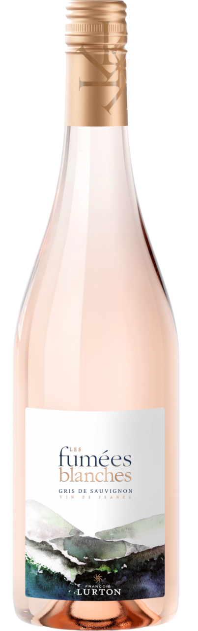 François Lurton Fumées Blanches Gris de Sauvignon Rosé 2025 Rosé Kiste 6 x 75 cl – Produktansicht