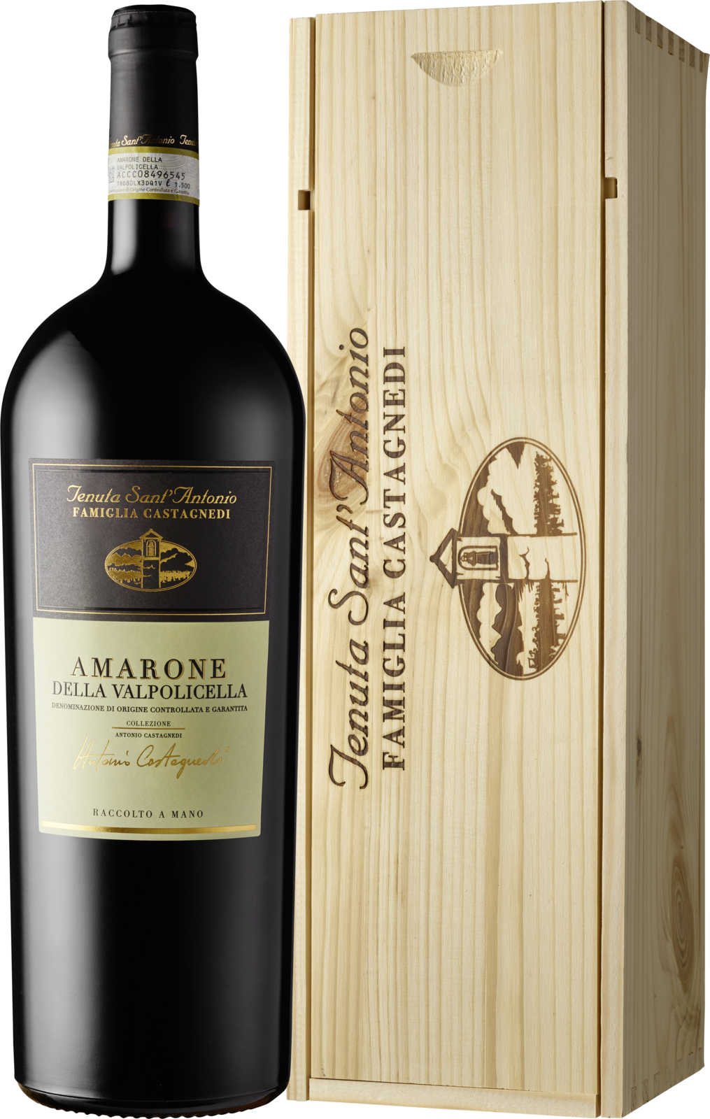 Tenuta Sant’Antonio Amarone della Valpolicella DOCG Antonio Castagnedi 2020 Rotwein 300 cl / 15 % Schweiz – Produktansicht