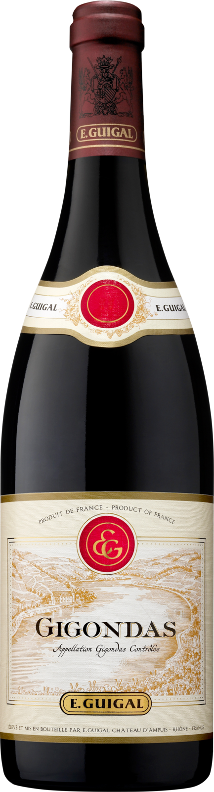 E. Guigal Gigondas AC 2021 Rotwein Kiste 6 x 75 cl / 15 % Frankreich – Produktansicht