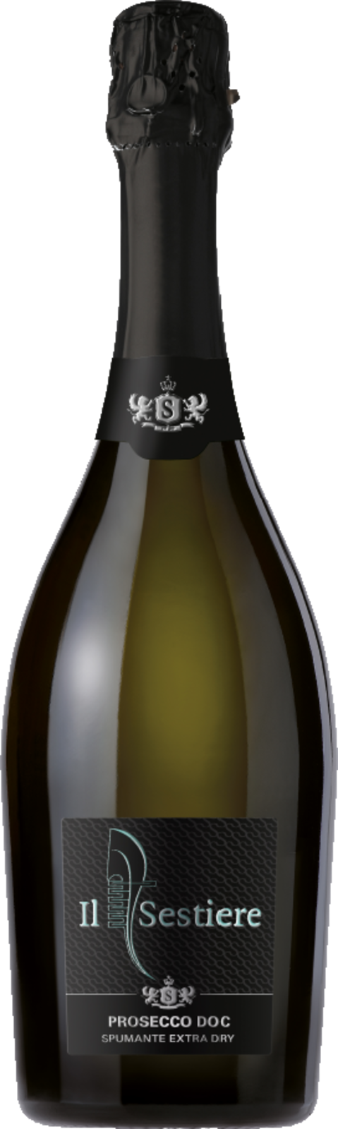 Il Sestiere Prosecco DOC Spumante Extra Dry Schaumwein Kiste 6 x 75 cl / 11 % Italien – Produktansicht