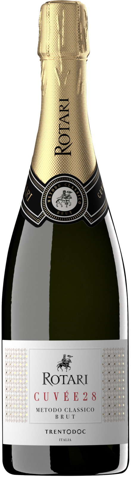Mezzacorona – Rotari Trentodoc Cuvée 28 Brut Trento DOC Schaumwein Kiste 6 x 75 cl / 12.5 % Italien – Produktansicht