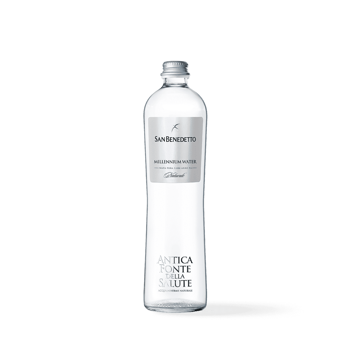 San Benedetto MILLENNIUM WATER STILL Naturale Glas Kiste 15 x 650 ml Italien