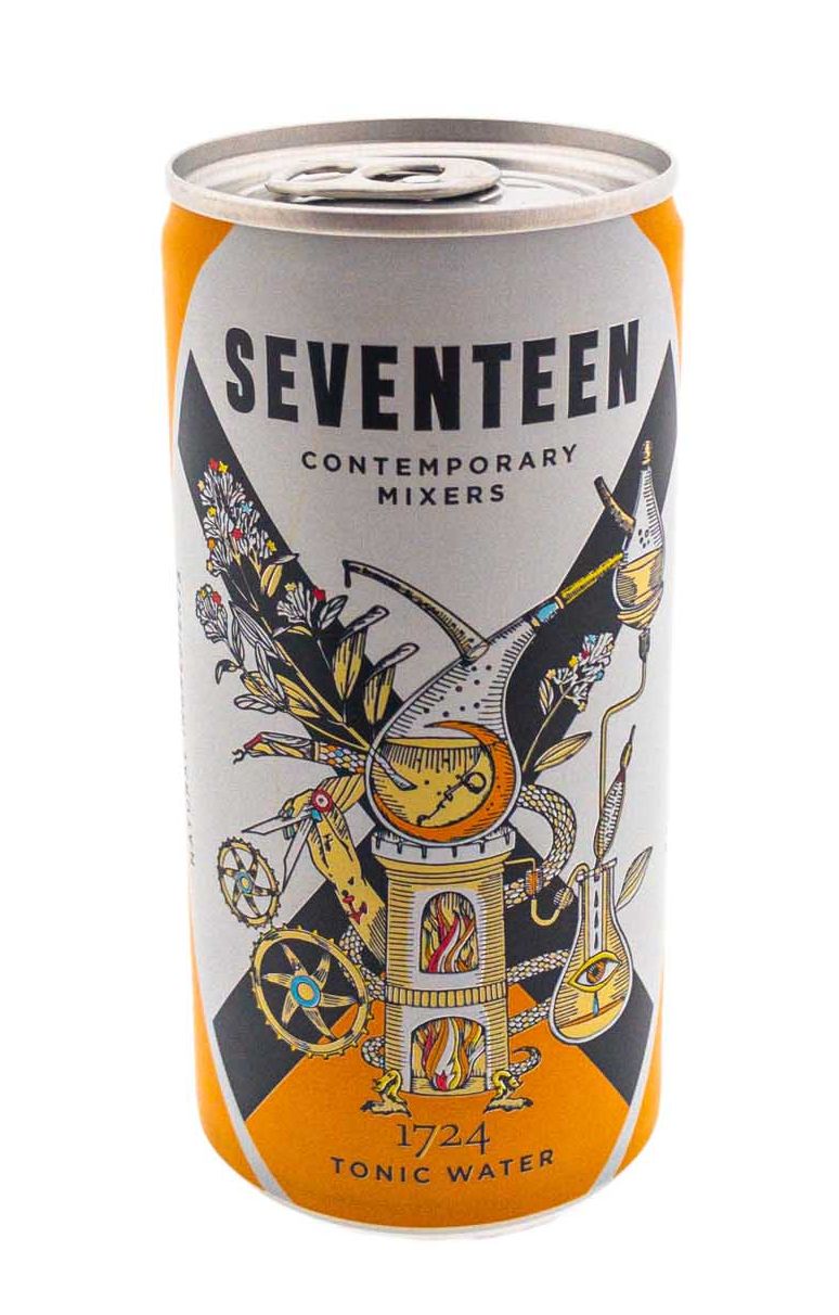 SEVENTEEN Tonic Water 1724 Dose Kiste 24 x 200 ml Chile – Ansicht 1