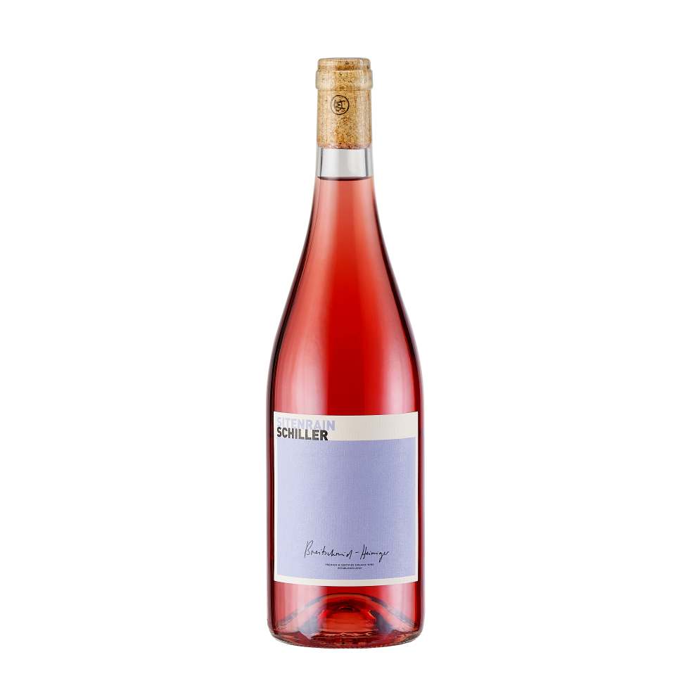 Sitenrain Schiller Bio Rosé 2024 AOC Luzern Kiste mit 6 Flaschen 6 x 75 cl / 11.5 % Schweiz – Flasche