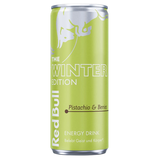 Red Bull Winter Edition 2026 Pistazie & Beeren Kiste 24 x 250 ml