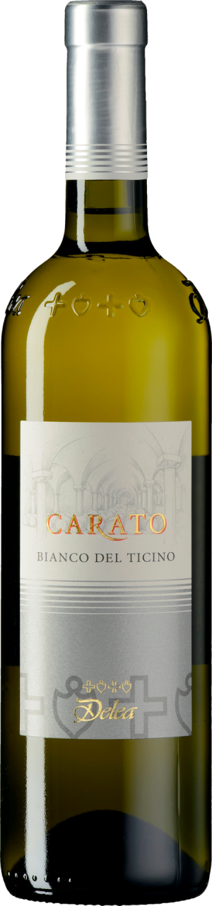Angelo Delea Carato bianco del Ticino DOC 2025 Weisswein Kiste 6 x 75 cl – Produktansicht