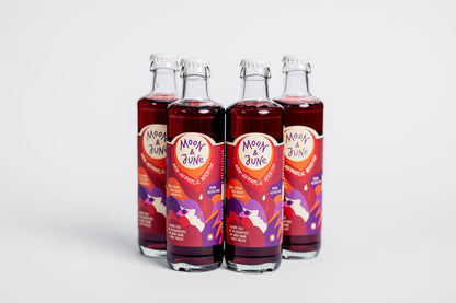 Moon & June Alkoholfreier Aperitif Cassis & Botanicals 250 ml Schweiz – Ansicht 3