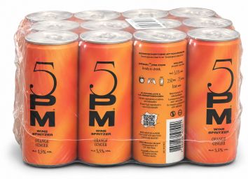 5PM Wine Spritzer Orange Ginger Kiste 24 x 250 ml Schweiz