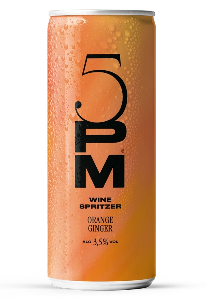 5PM Wine Spritzer Orange Ginger Kiste 24 x 250 ml – Dose