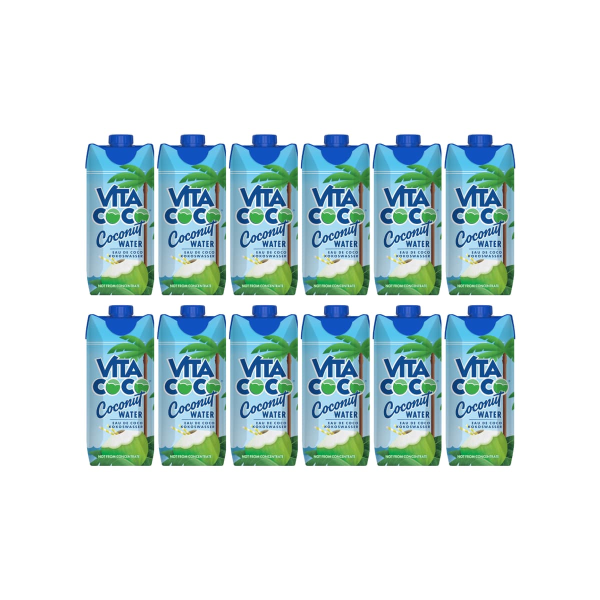 Vita Coco The Original Coconut Water Kiste 12 x 330 ml USA – Produktansicht