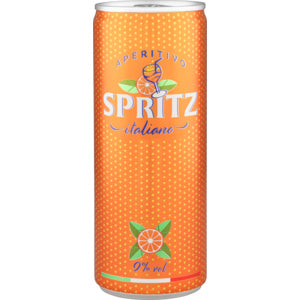 APERITIVO SPRITZ italiano Dose Kiste 24 x 250 ml / 9 % Italien