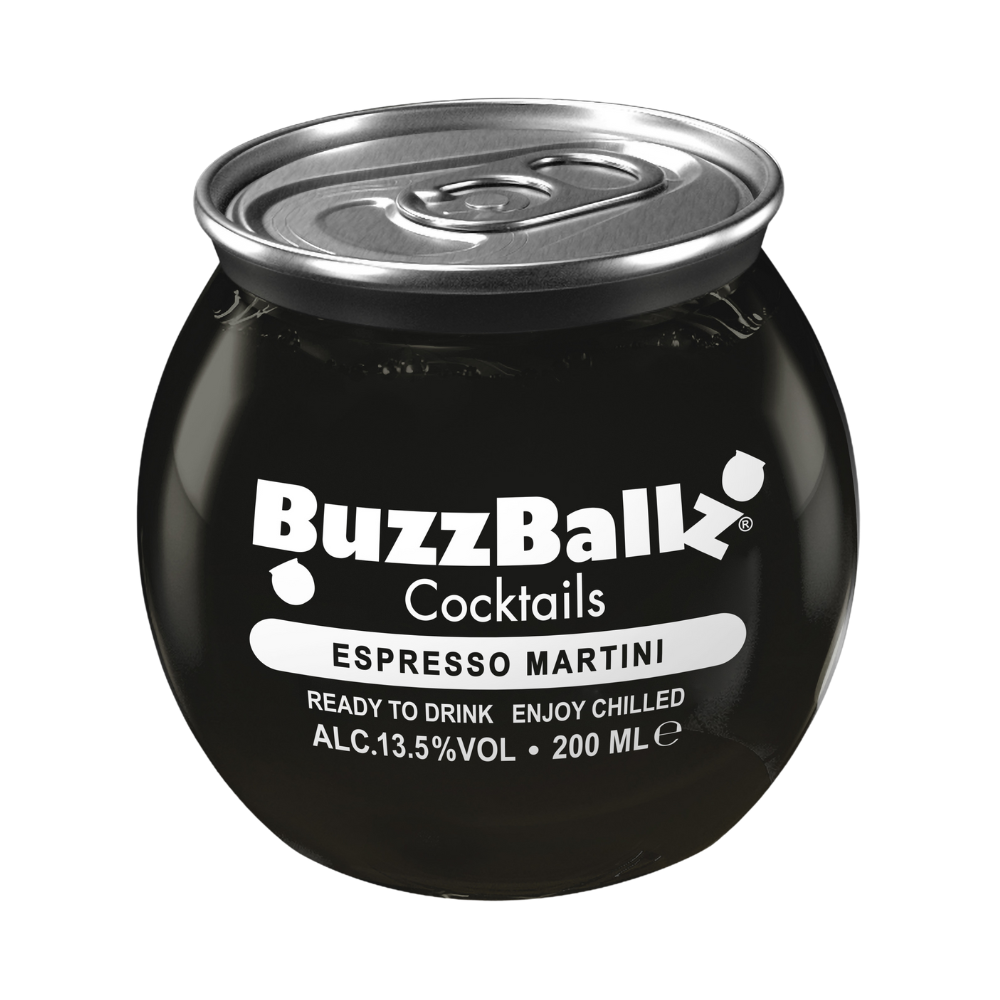 BuzzBallz Espresso Martini Cocktail 200 ml / 15 % USA – Produktansicht