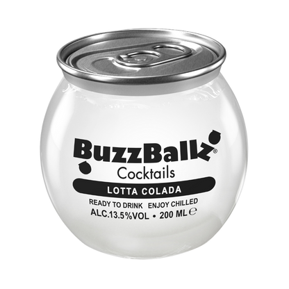 BuzzBallz Lotta Colada Cocktail Kiste 12 x 200 ml / 15 % USA – Produktansicht
