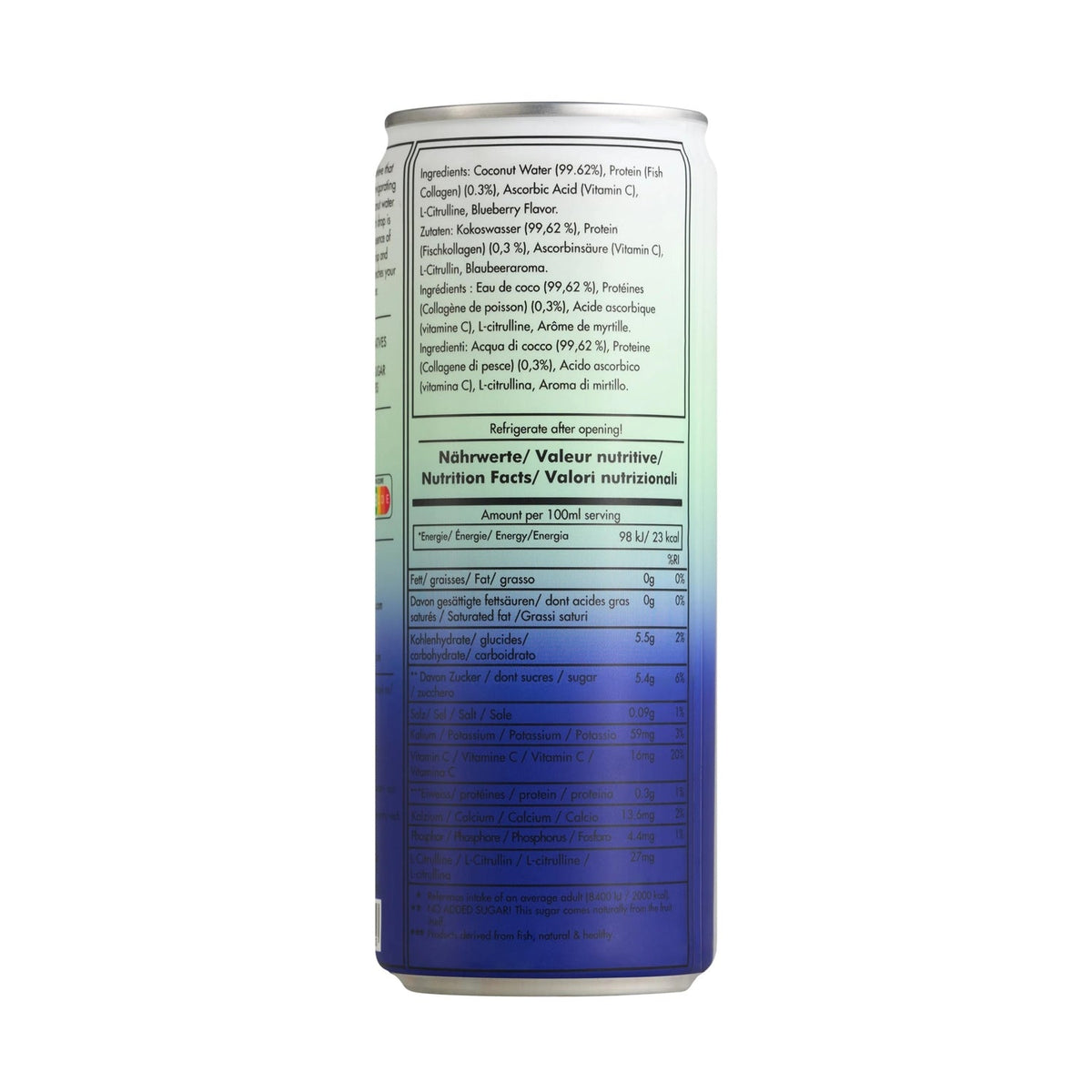 Coconut to go Blueberry BOOSTER Kollagen & Kokoswasser 330 ml Vietnam – Ansicht 5