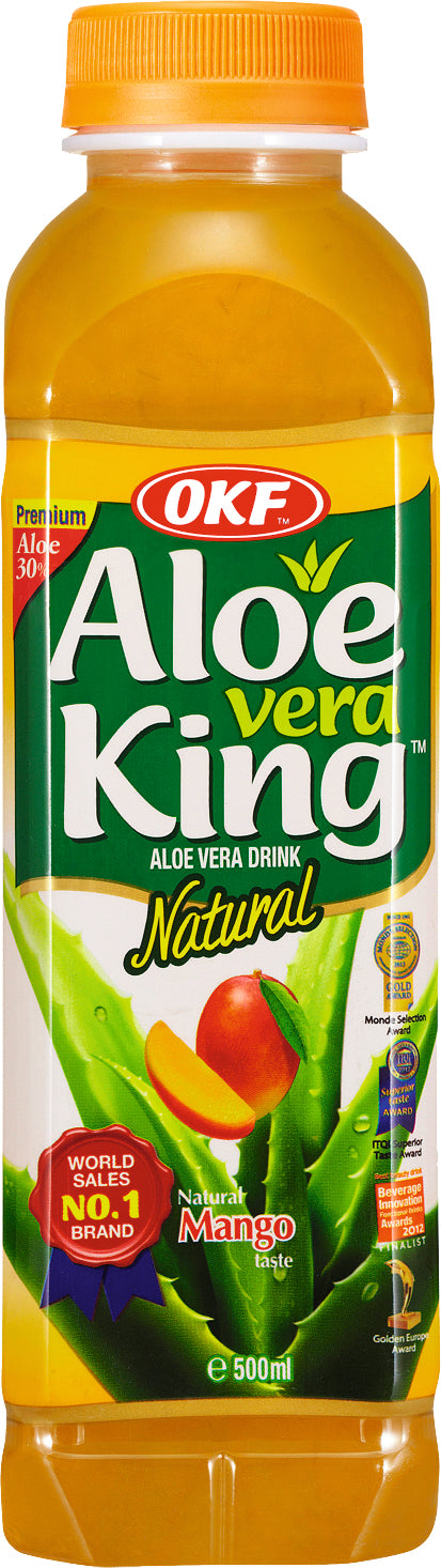 OKF Aloe Vera Drink Mango Kiste 20 x 50 cl Korea – Ansicht