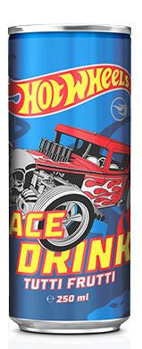 Hot Wheels Race Drink Tutti Frutti Kiste 24 x 250 ml – Produktansicht der Einzeldose