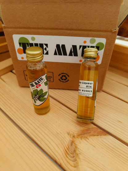 THE MATE Likör mit Koffein Miniatur 2 cl Schweiz – Ansicht