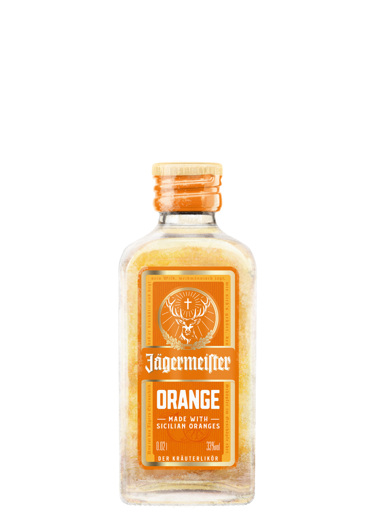 Jägermeister Orange Shot 2 cl / 33 % Deutschland – Miniaturflasche