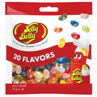 Jelly Belly Gourmet Jelly Beans 20 Assorted Flavours Box 12 x 70 Gramm USA