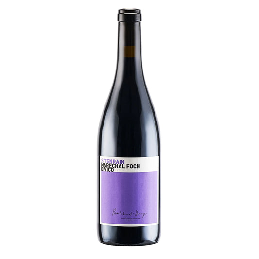 Sitenrain Maréchal Foch Divico Bio Rotwein 2023 AOC Luzern Kiste mit 6 Flaschen 6 x 75 cl / 12.6 % Schweiz – Flasche
