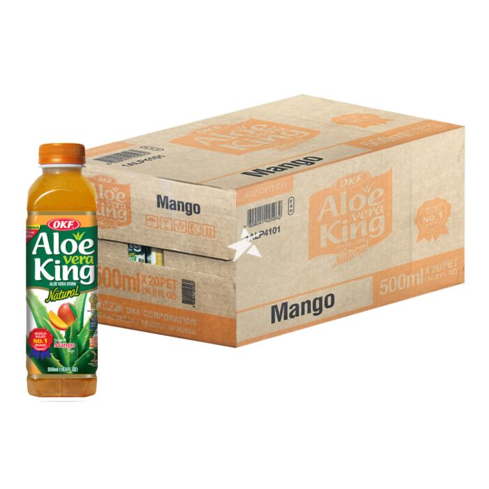 OKF Aloe Vera Drink Mango Kiste 20 x 50 cl Korea