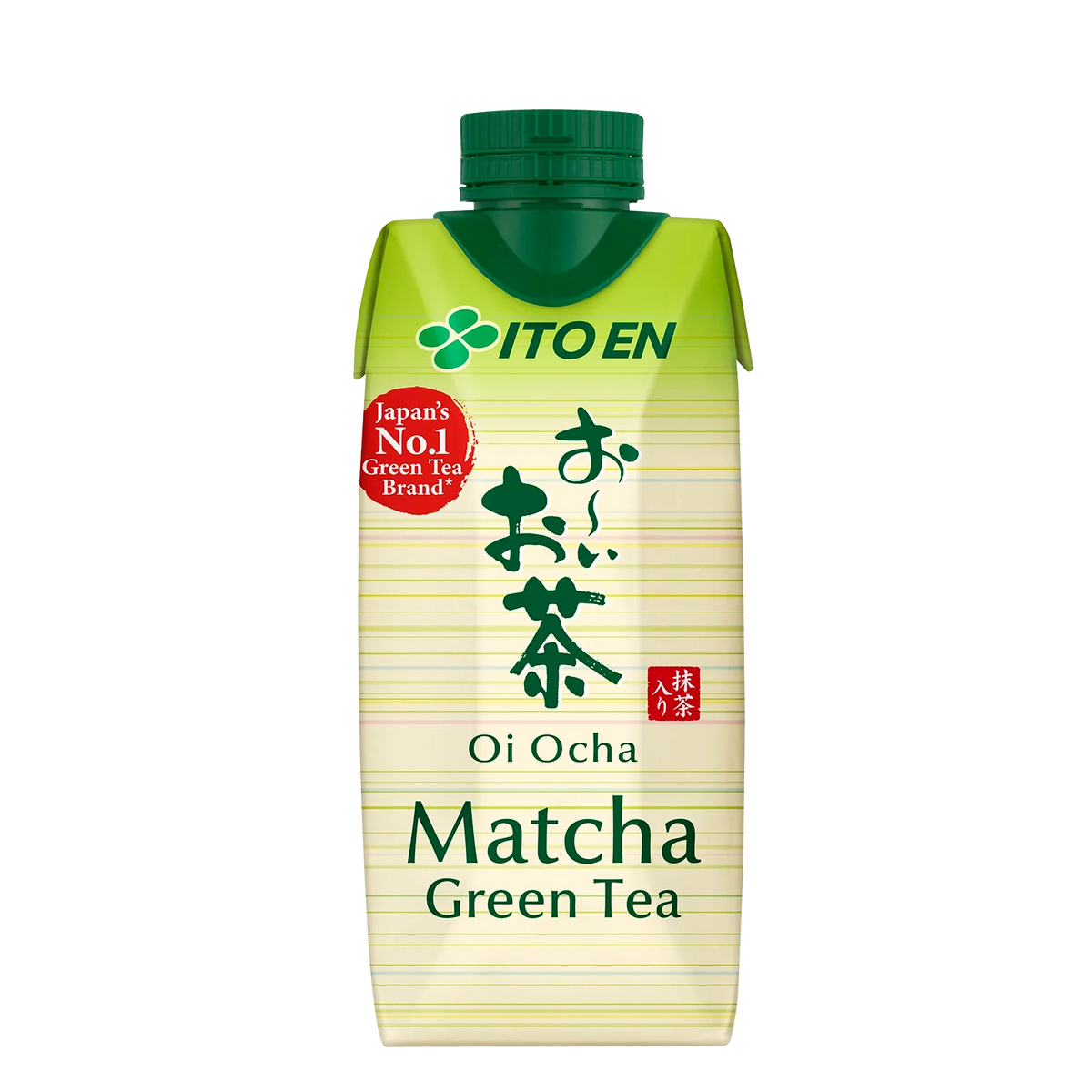 ITO EN Oi Ocha Matcha Grüntee ungesüsst Kiste 24 x 330 ml Japan – Packung