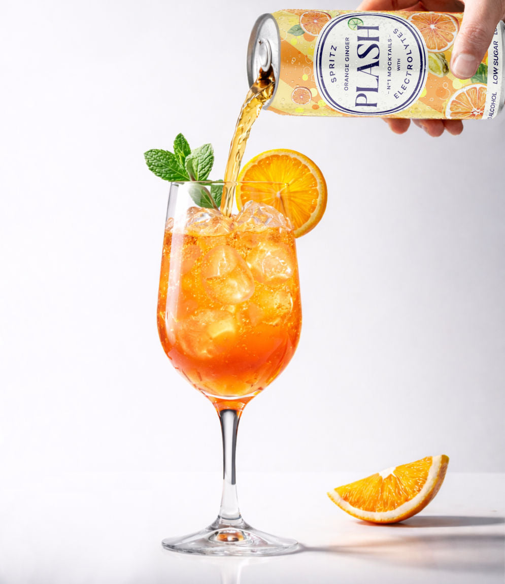 Plash Spritz Orange Ingwer Mocktail alkoholfrei 330 ml Schweiz – Dose