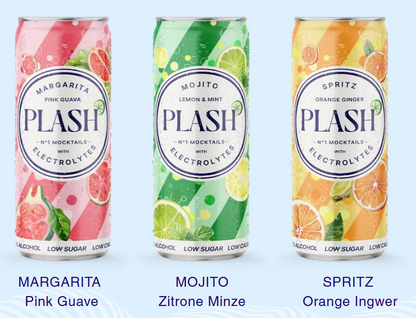 Plash Spritz Orange Ingwer Mocktail alkoholfrei 330 ml Schweiz