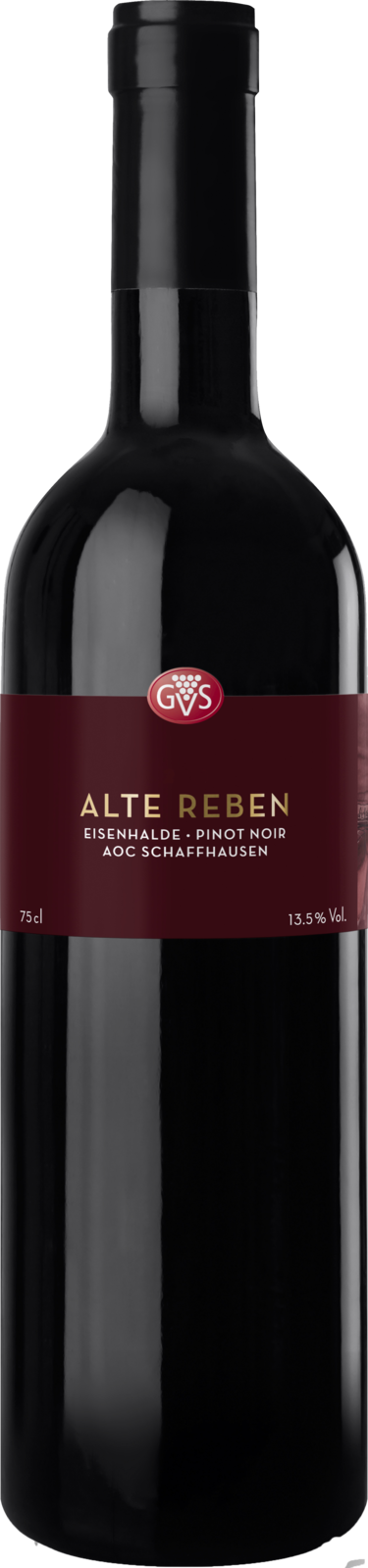 GVS Weinkellerei Pinot Noir AOC Schaffhausen Alte Reben Eisenhalde 2023 Rotwein Kiste 6 x 75 cl / 13.8 % Schweiz – Produktansicht