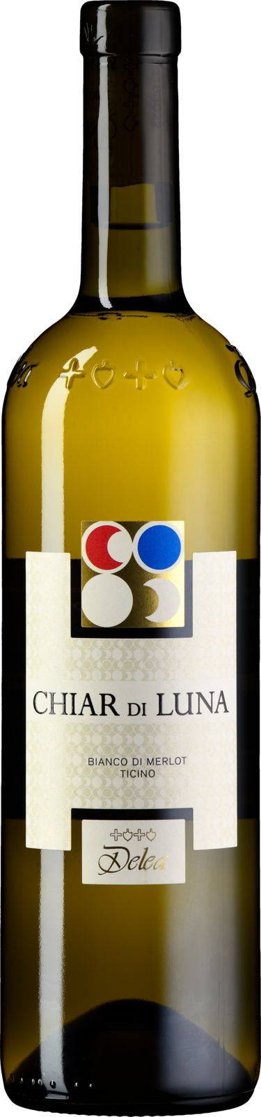 Angelo Delea Bianco di Merlot Ticino DOC Chiar di Luna 2025 Weisswein Kiste 6 x 75 cl / 12.5 % Schweiz – Produktansicht