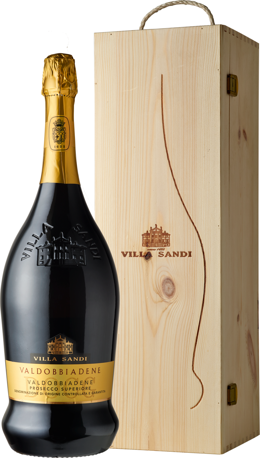 Villa Sandi Prosecco Valdobbiadene Superiore DOCG Extra Dry Schaumwein 150 cl / 11 % Schweiz – Produktansicht