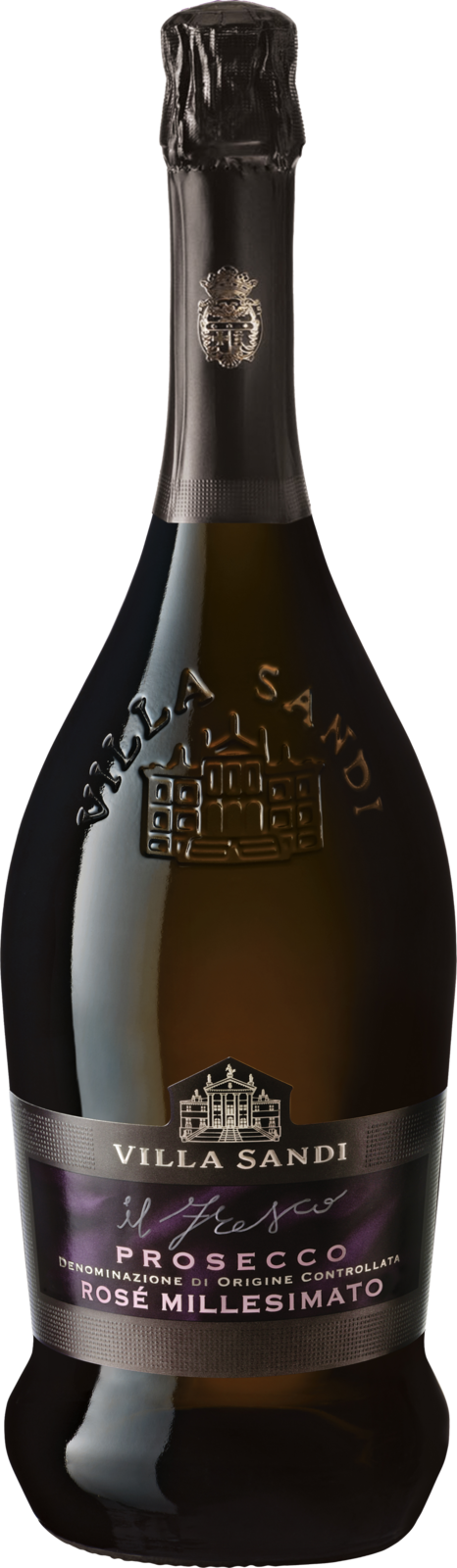 Villa Sandi Prosecco DOC Rosé Millesimato Il Fresco Brut 2021 Schaumwein Kiste 3 x 150 cl / 11 % Schweiz – Produktansicht