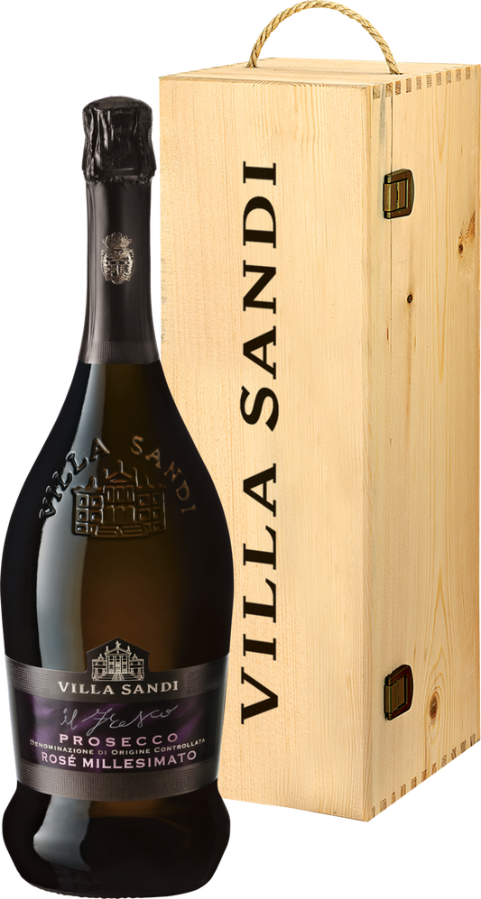 Villa Sandi Prosecco DOC Rosé Millesimato Il Fresco Brut 2021 Schaumwein 150 cl / 11 % Schweiz – Produktansicht