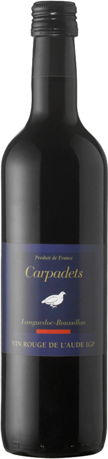 Carpadets Vin rouge de l'Aude IGP Rotwein Kiste 6 x 50 cl / 12.5 % Frankreich – Produktansicht