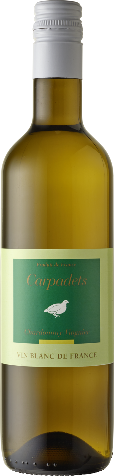 Carpadets Chardonnay Viognier Vin blanc de France Weisswein Kiste 12 x 50 cl / 12.5 % Frankreich – Produktansicht