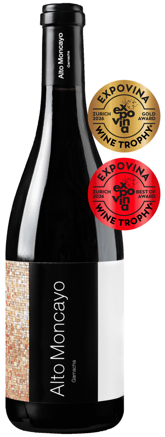 Bodegas Alto Moncayo Campo de Borja D.O. Alto Moncayo 2023 Rotwein Kiste 6 x 75 cl / 16 % Spanien – Produktansicht