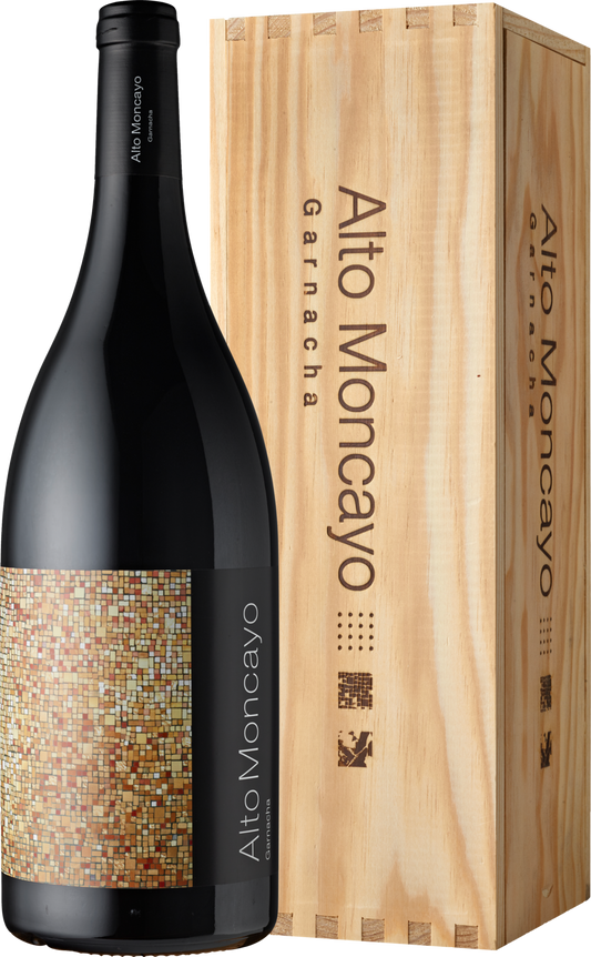 Bodegas Alto Moncayo Campo de Borja D.O. Alto Moncayo 2019 Rotwein 150 cl / 16 % Spanien – Produktansicht