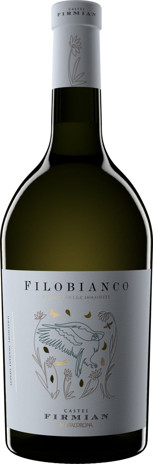 Castel Firmian Mezzacorona Filobianco Dolomiti IGT 2024 Weisswein Kiste 6 x 75 cl / 12 % Italien – Produktansicht