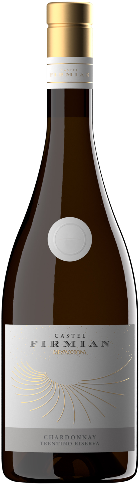 Castel Firmian Mezzacorona Chardonnay Riserva Trentino DOC 2024 Weisswein Kiste 6 x 75 cl / 13 % Italien – Produktansicht