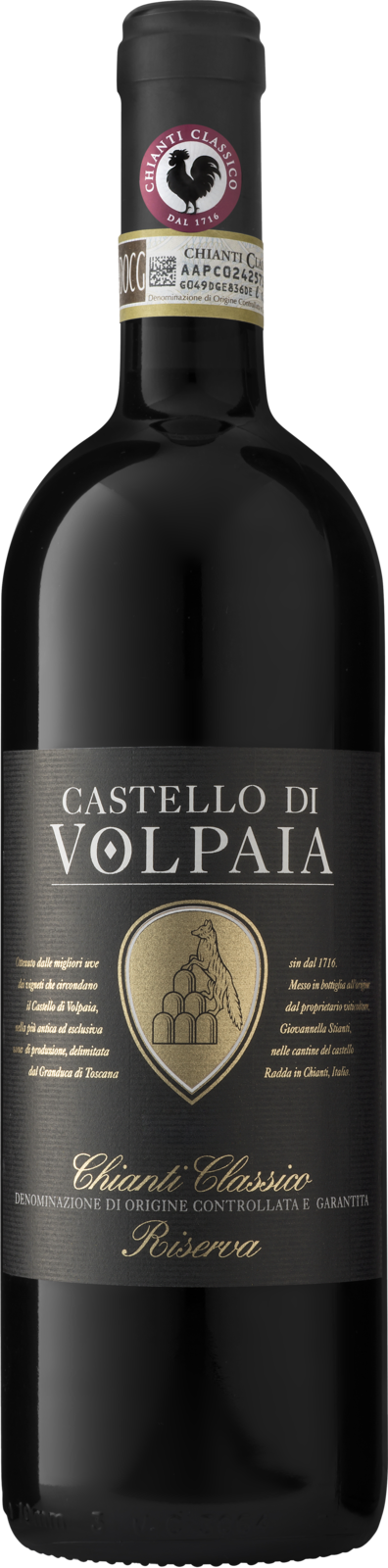 Castello di Volpaia Biologico Chianti Classico DOCG Riserva - Bio 2021 Rotwein Kiste 6 x 75 cl / 14 % Italien – Produktansicht