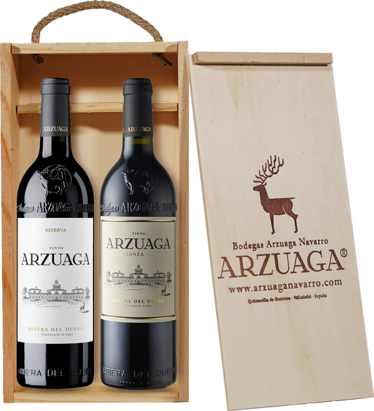 Bodegas Arzuaga Ribera del Duero D.O. Arzuaga Duo Rotwein 75 cl / 0 % Spanien – Produktansicht