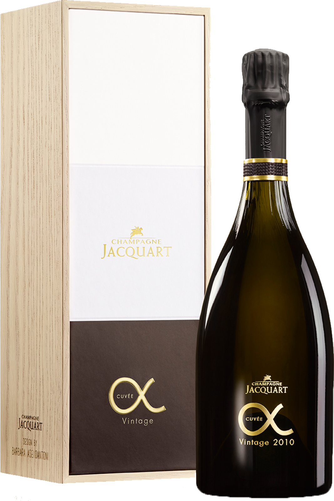 Champagne Jacquart Cuvée Alpha 2012 Schaumwein Kiste 6 x 75 cl / 12.5 % Frankreich – Produktansicht