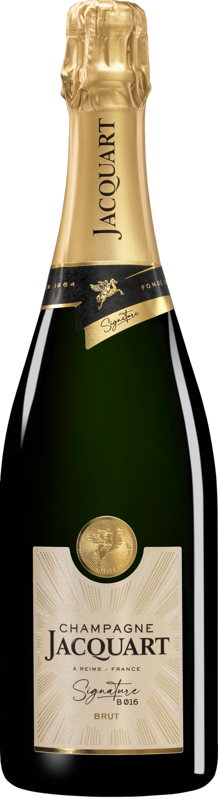 Champagne Jacquart Brut Signature Schaumwein Kiste 6 x 75 cl / 12.5 % Frankreich – Produktansicht