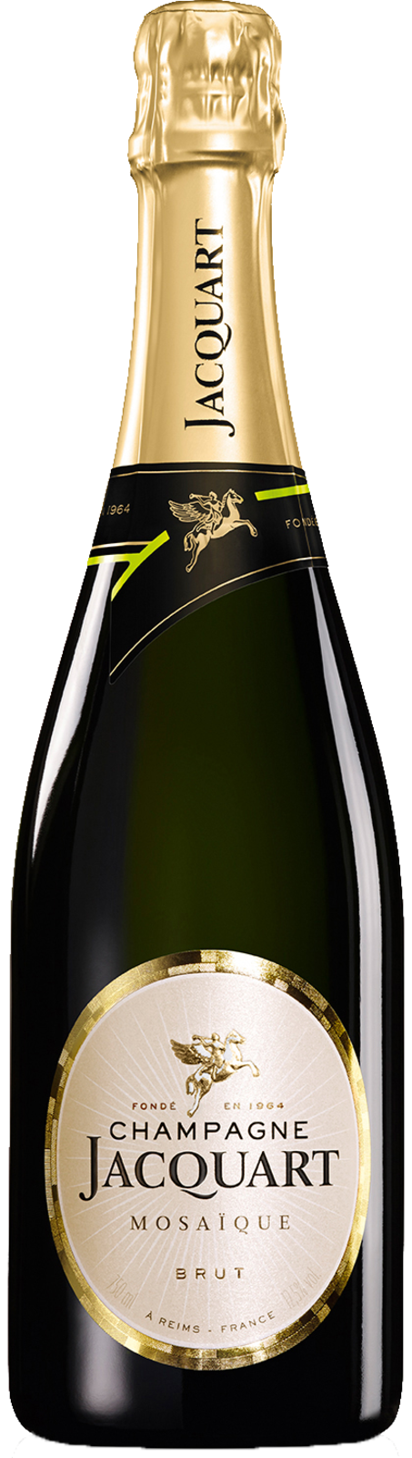 Champagne Jacquart Brut Mosaïque Schaumwein Kiste 12 x 37.5 cl / 12.5 % Frankreich – Produktansicht