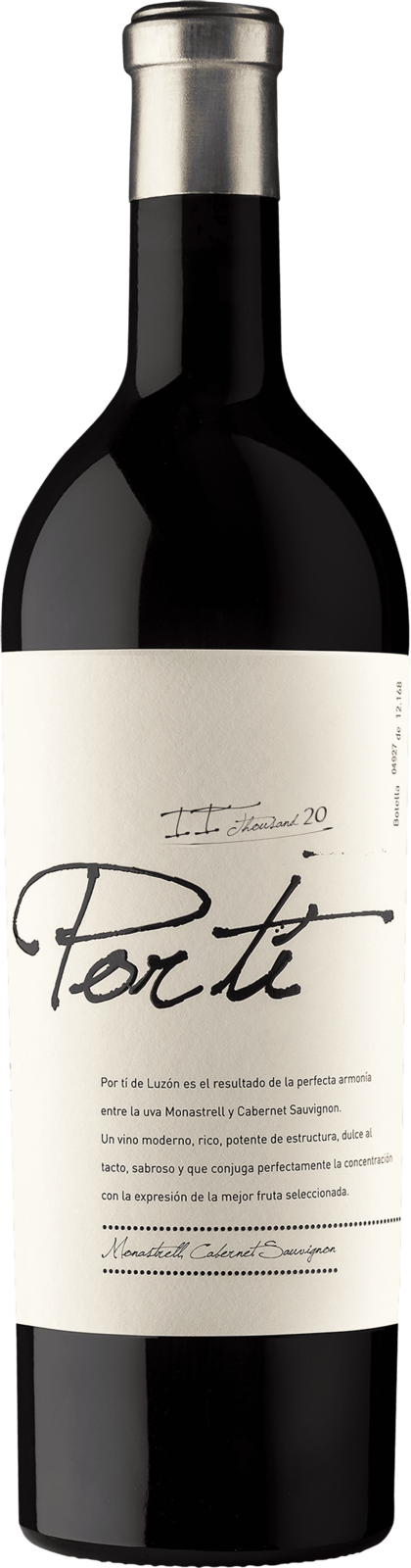 Bodegas Luzón DOP Jumilla Por tí 2022 Rotwein Kiste 6 x 75 cl / 0 % Spanien – Produktansicht