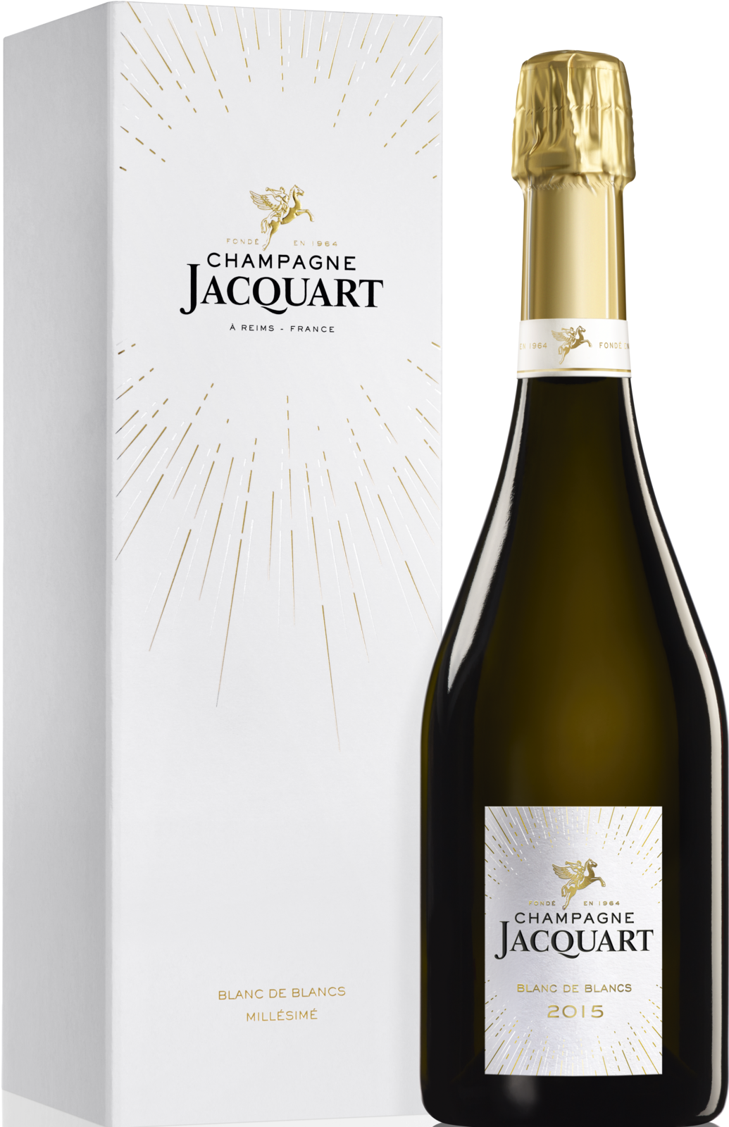 Champagne Jacquart Blanc de Blancs 2016 Schaumwein Kiste 6 x 75 cl / 12.5 % Frankreich – Produktansicht