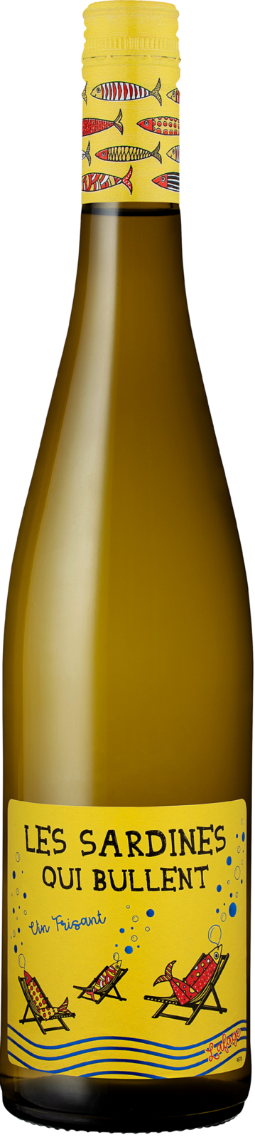 Domaine Lafage Les Sardines qui bullent VdF blanc frisant Weisswein Kiste 6 x 75 cl / 9.1 % Frankreich – Produktansicht