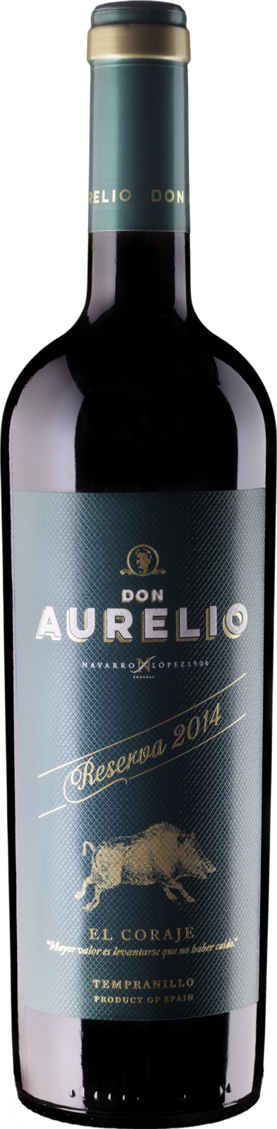 Don Aurelio Valdepeñas DO Reserva 2019 Rotwein Kiste 6 x 75 cl / 13.5 % Spanien – Produktansicht