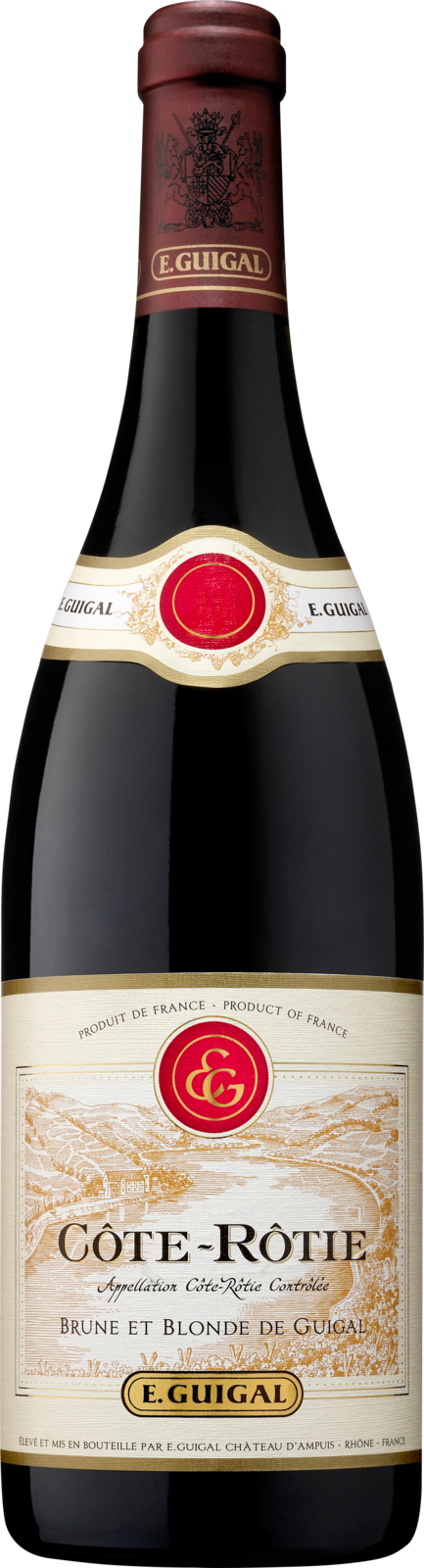 E. Guigal Côte Rôtie AC Brune et Blonde de Guigal 2022 Rotwein Kiste 12 x 37.5 cl / 13.5 % Frankreich – Produktansicht